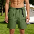 thumbnail image 1 of EaskTriop Mens Quick Dry Outdoor Shorts with Adjustable Belt Lightweight Utility Cargo Shorts Summer Hiking Walking Board Shorts, 1 of 6