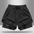 thumbnail image 1 of EaskTriop Quick Dry Men's Swim Trunks with Pocket Drawstring Casual Board Shorts Bathing Suits Anti-Chafe Swimwear Beach Vacation, 1 of 6