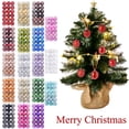 thumbnail image 1 of EaskTriop Shatterproof Christmas Baubles 36 Pack 1.18 Inch Small Christmas Balls Ornaments for Xmas Tree, Wreath and Festive Decorations, 1 of 4