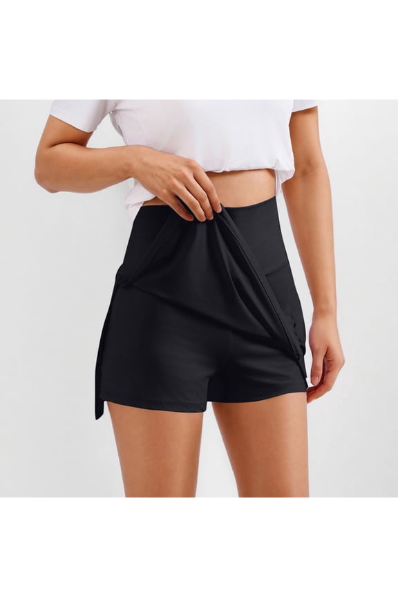 Women's Summer Casual Athletic Skirts High Waisted Lightweight Stretchy Active Skort for Tennis Golf Travel Daily Wear Mini Skirt