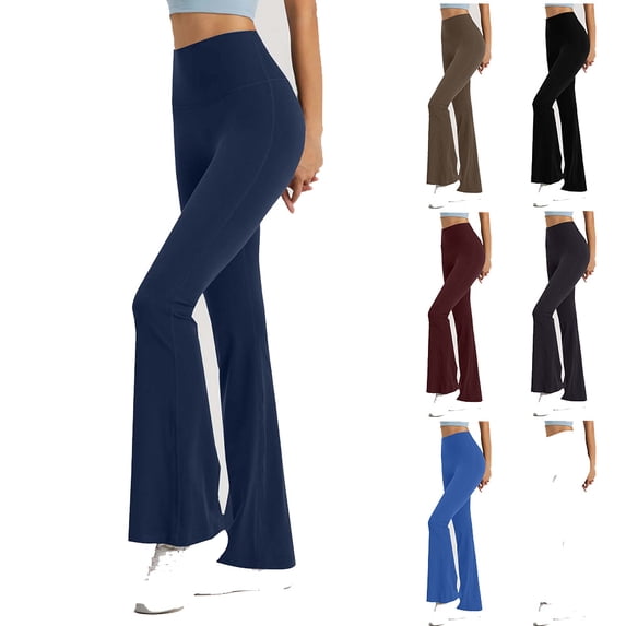 EaskTriop Womens Bootcut Dress Pants High Waisted Business Casual Work Trousers Stretchy Office Slacks Flare Yoga Pants for Professional