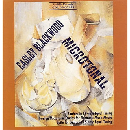 Easley Blackwood - Microtonal Compositions - Music & Performance - CD