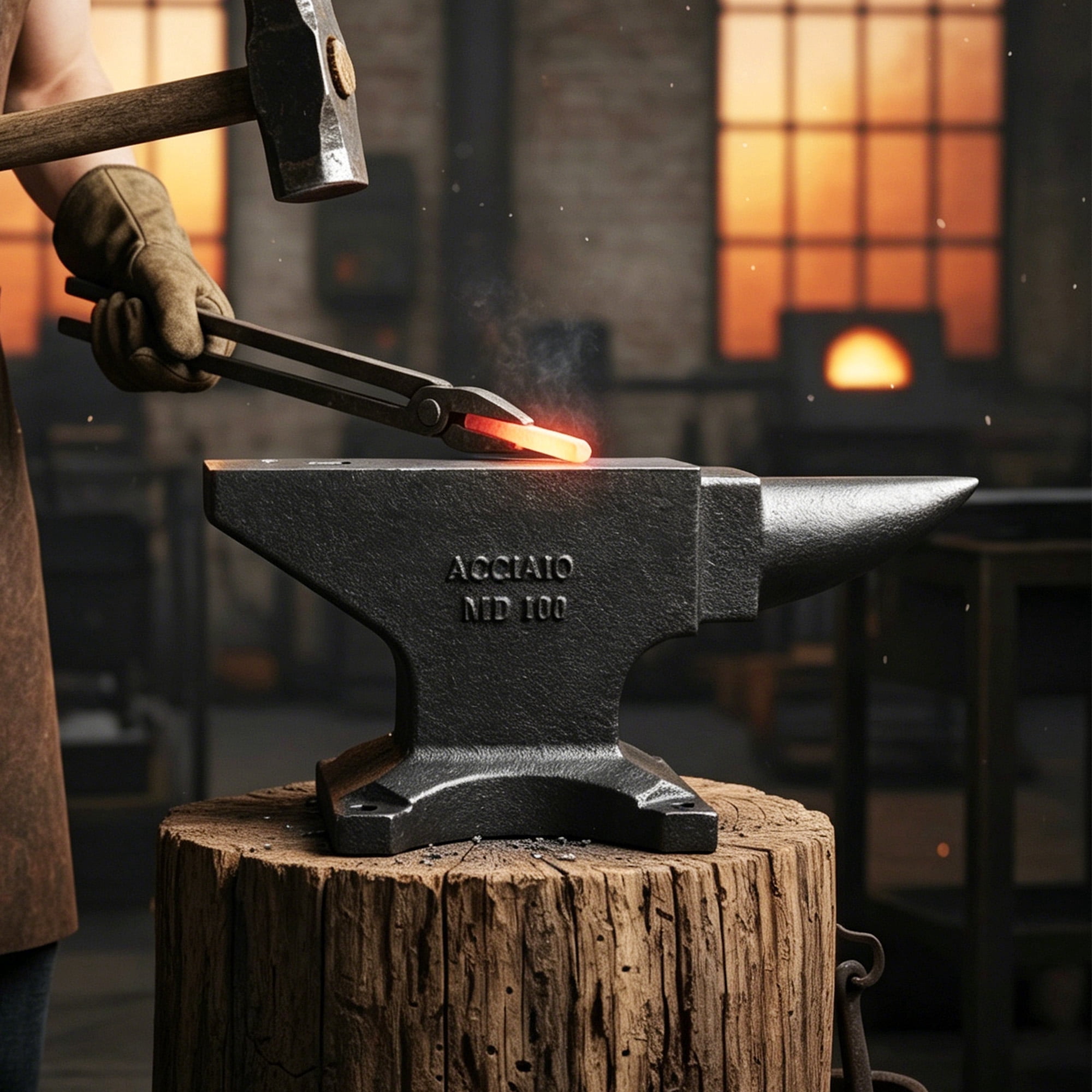 Multi 65 lb Multi-Angle Anvil, 55 HRC High Hardness Steel Anvil