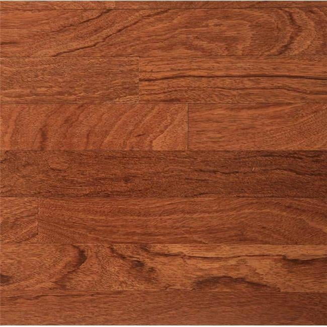 Easoon MLT-69-XXX 0.5 x 5 x 4 in. - 22.79 ft. MP TG Engineered Hardwood Flooring, African Bubinga & Natural