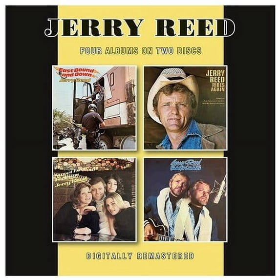 Jerry Reed - East Bound & Down / Jerry Reed Rides Again / Sweet Love Feelings / Half Singin' & Half Pickin' - Music & Performance - CD