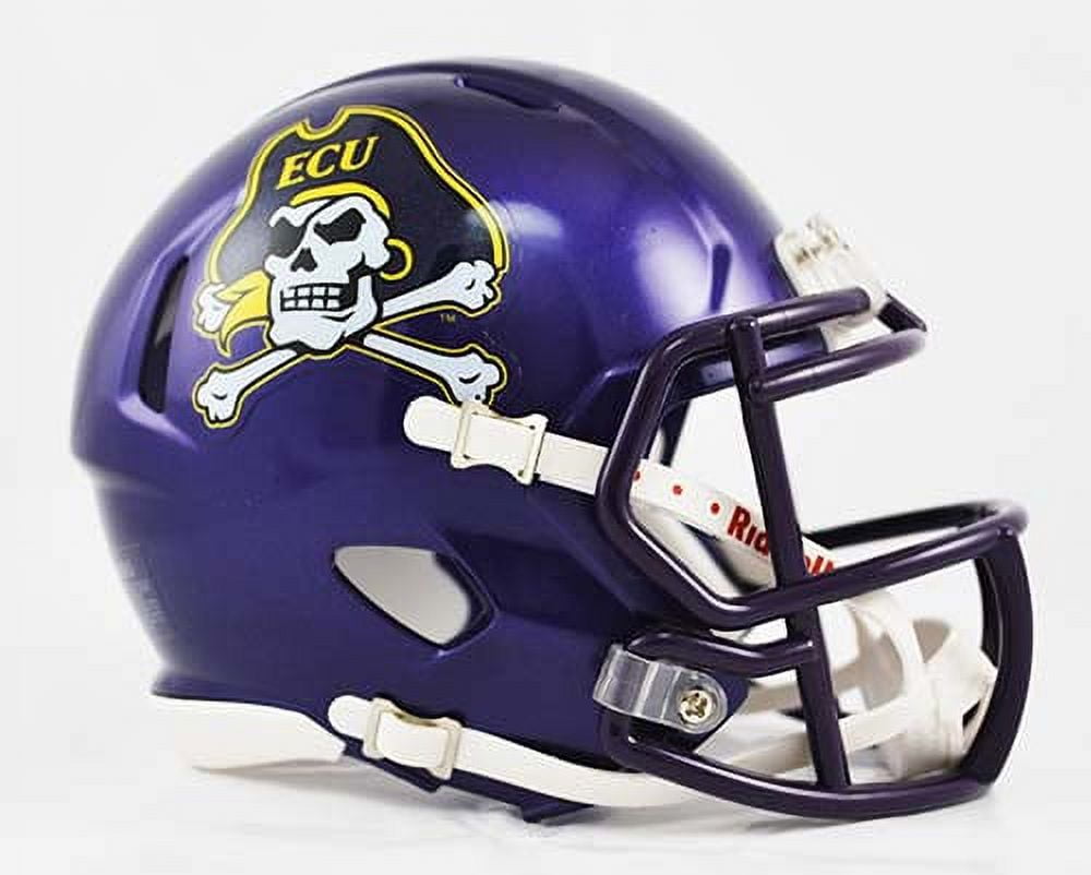 East Carolina Pirates Purple Riddell NCAA Speed Mini Helmet
