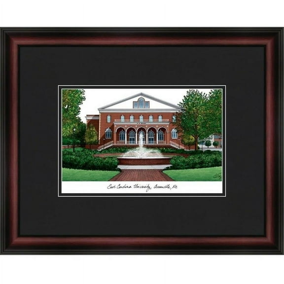 East Carolina University Academic Framed Lithograph