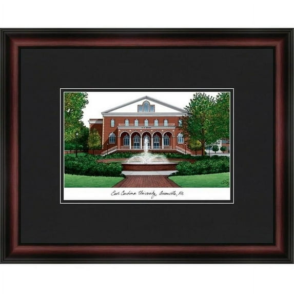 East Carolina University Academic Framed Lithograph
