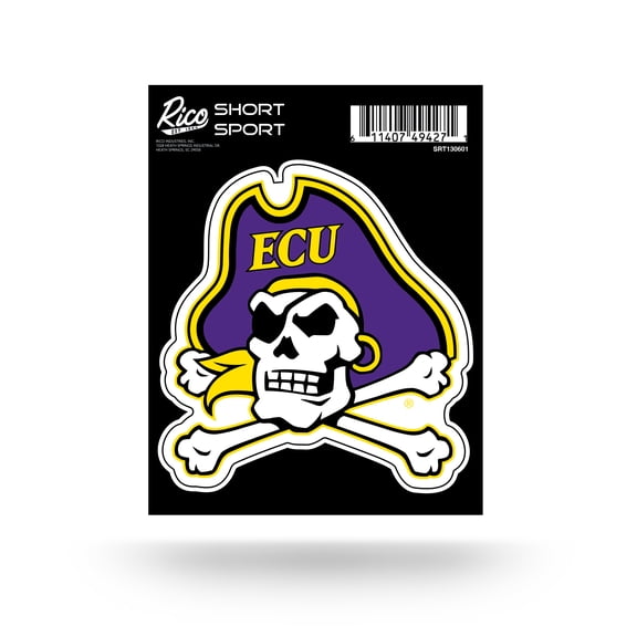 East Carolina Short Sport Decal