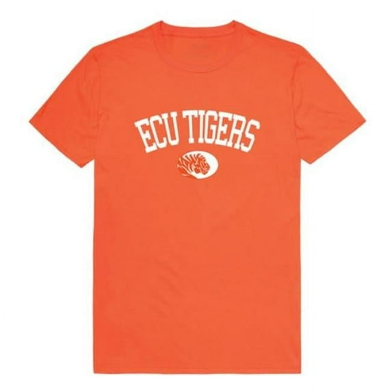 East Central University Tigers Arch T-Shirt, Orange - Large