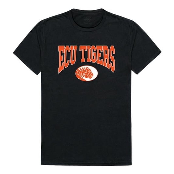 East Central University Tigers Athletic T-Shirt, Black - Large