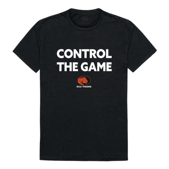 East Central University Tigers CTG T-Shirt, Black - Medium