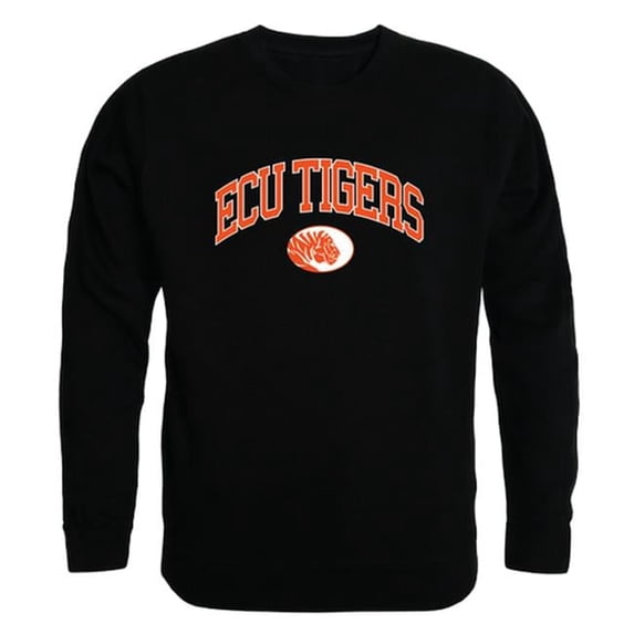 East Central University Tigers Campus Crewneck Sweatshirt, Black - 2XL