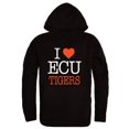 thumbnail image 1 of East Central University Tigers I Love Hoodie, Black - Small, 1 of 1
