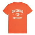 thumbnail image 1 of East Central University Tigers Seal College T-Shirt, Orange - Small, 1 of 1