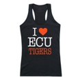 thumbnail image 1 of East Central University Tigers Women I Love Tank Top, Black - Extra Large, 1 of 1