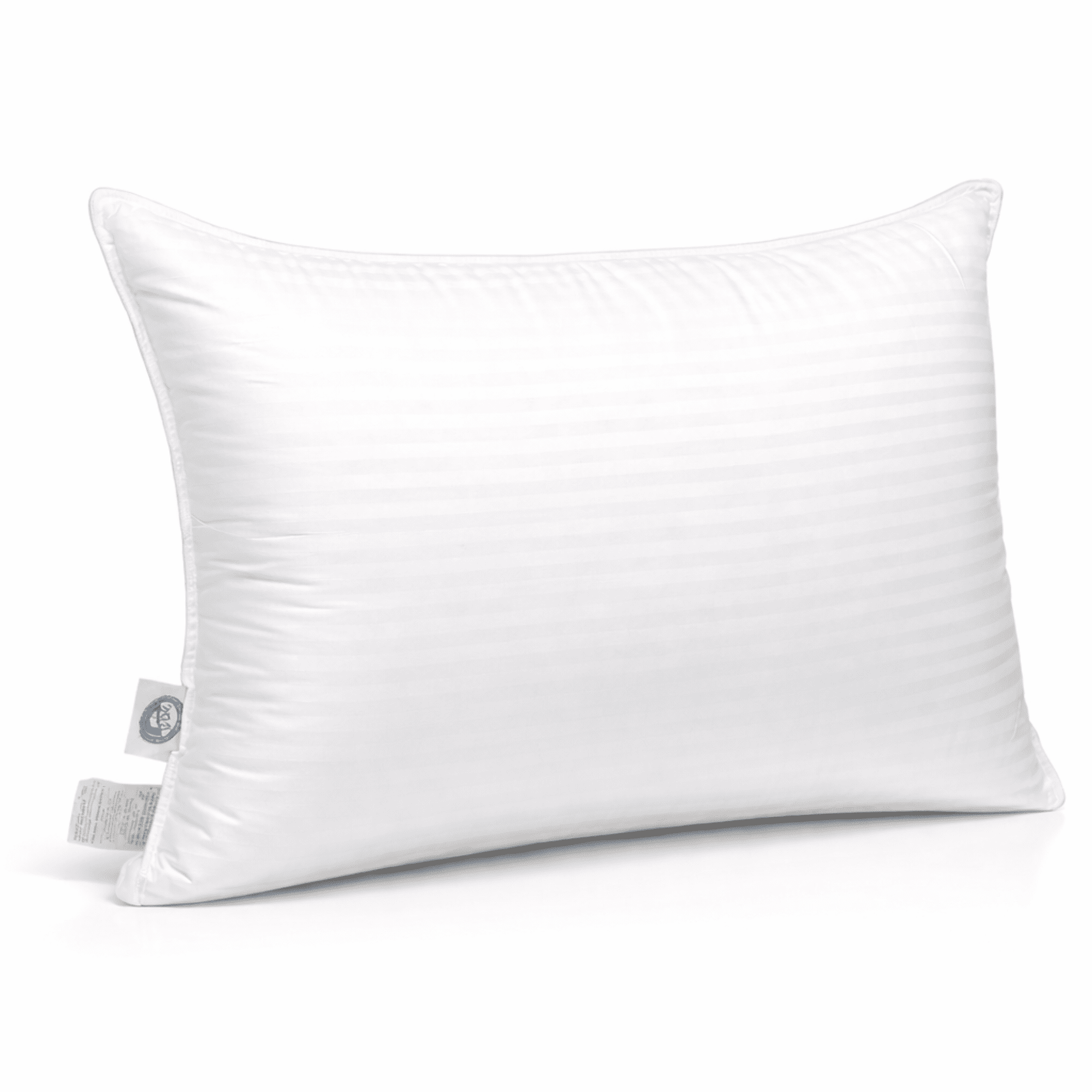 East Coast Bedding Balanced Dream 50/50 Goose Down & Feather Pillow, Medium Firm Side Sleeper, 100% Cotton, Standard, 1-Pack