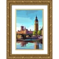 thumbnail image 1 of East Coast Licensing 11x14 Gold Ornate Wood Framed with Double Matting Museum Art Print Titled - London, 1 of 4