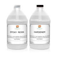 East Coast Resin Epoxy 1 Gal Kit with Hardener, Odorless, for Super Gloss Coating and Table Tops
