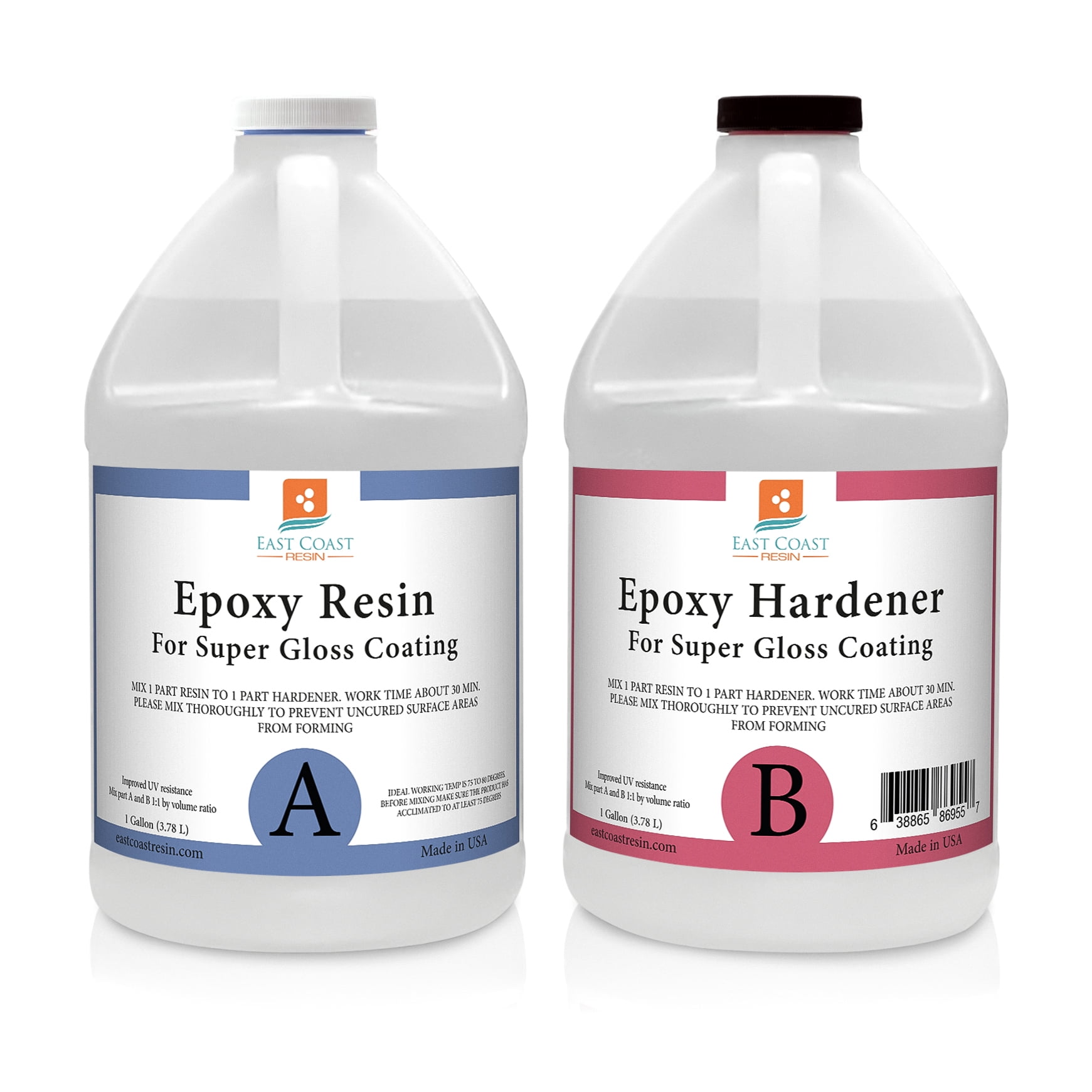 1.5 Gallon Kit Rock-Hard Epoxy Resin & Hardener