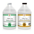 East Coast Resin Table Top Epoxy Resin 2 Gallon Kit for Crystal Clear