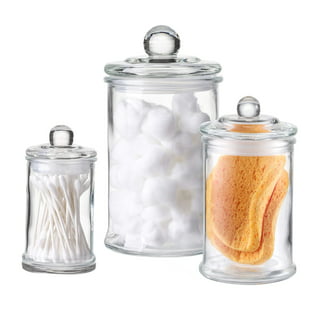 Balsa Circle Clear 3 Pieces 9 10 11 Tall Glass Apothecary Jars