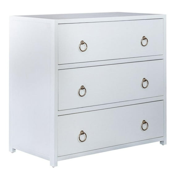 East End Accent Cabinet in White