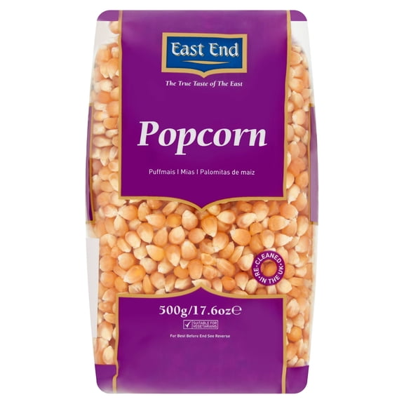 East End Popcorn 500G, Imported from Britain