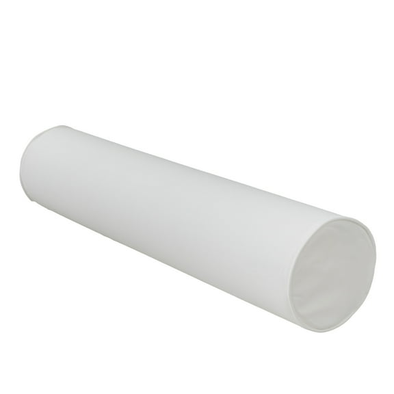 East Green 16 x 8" Outdoor Bolster Pillow, White