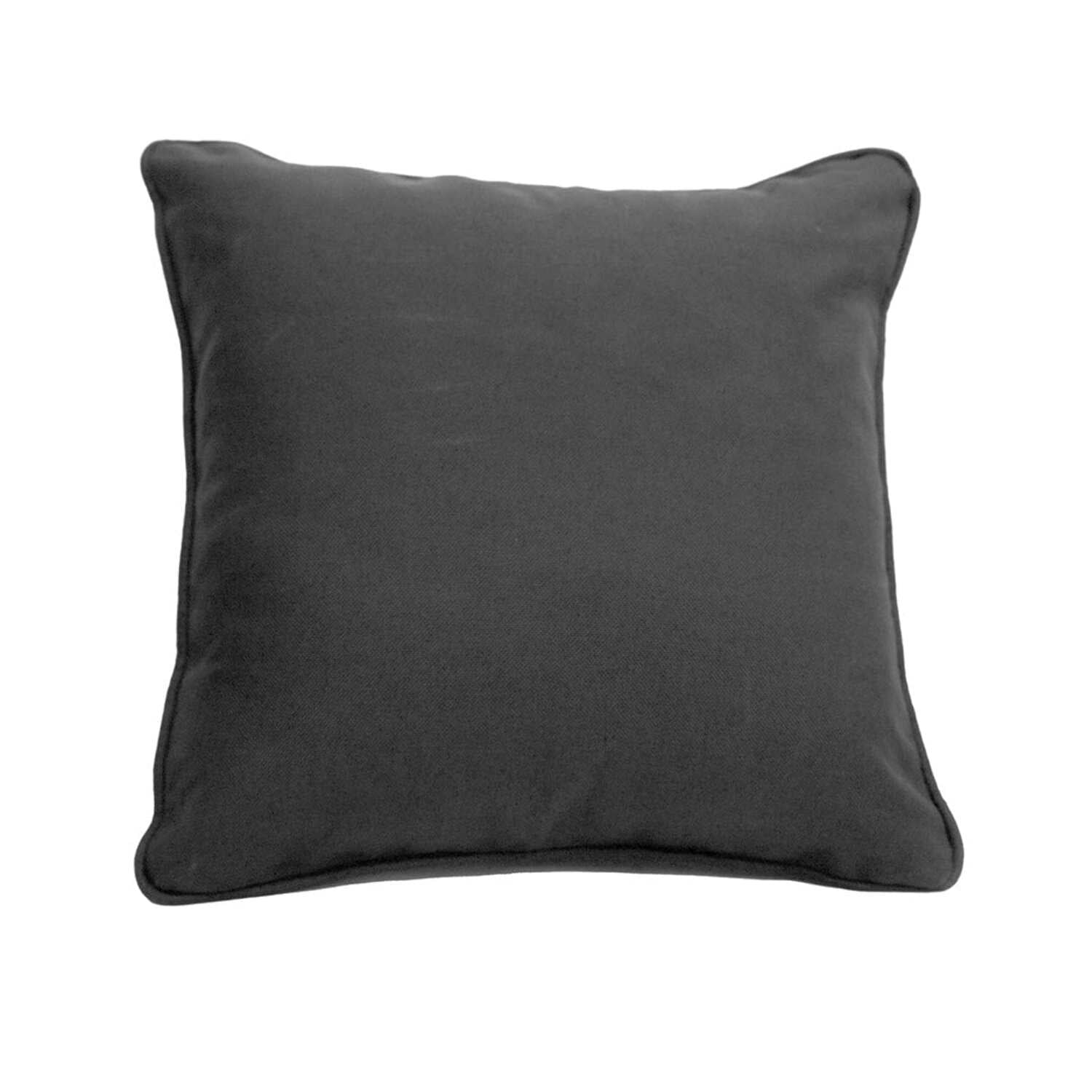 East Green 18 x 18" Square Outdoor Accent Pillow, Black