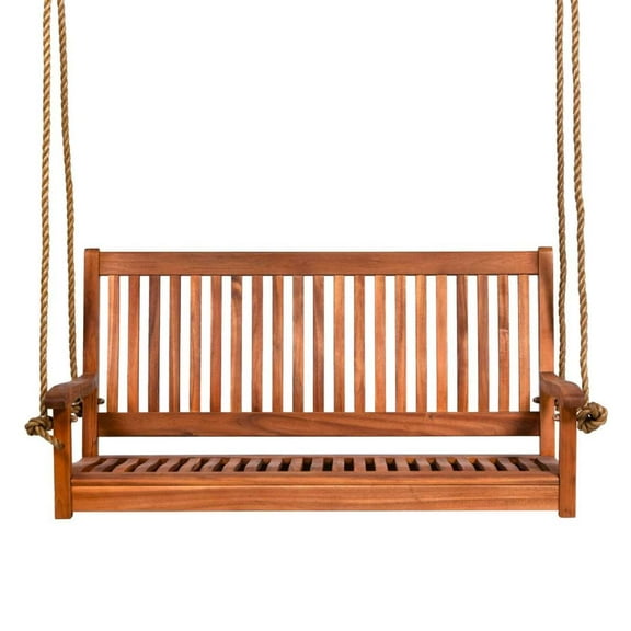 East Green Hayden Porch Swing, 4-foot, Oil Finish