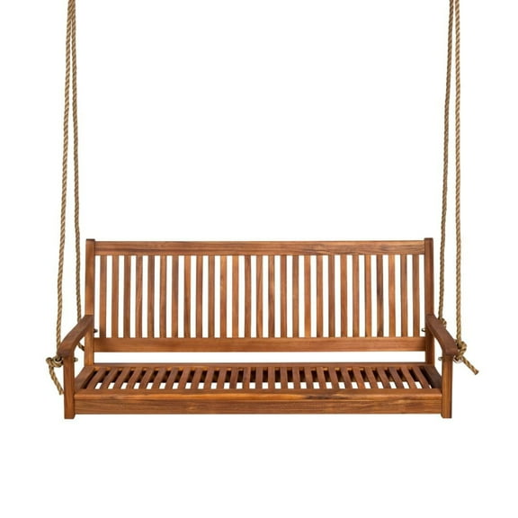 East Green Hayden Porch Swing, 5-foot, Oil Finish