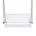 thumbnail image 1 of East Green Hayden Porch Swing, 5-foot, White Paint, 1 of 11
