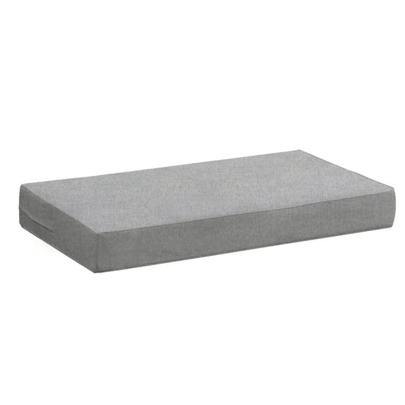 East Green Outdoor Swing Bed Mattress, 45 x 39 x 4, 4-Foot, Granite