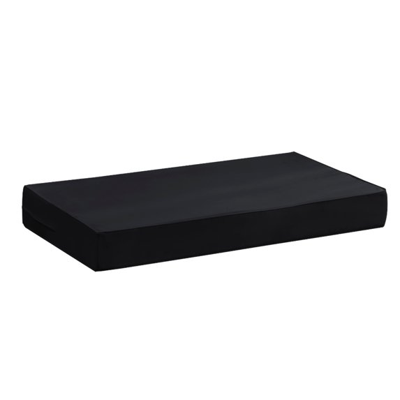 East Green Outdoor Swing Bed Mattress, Full Size, Black