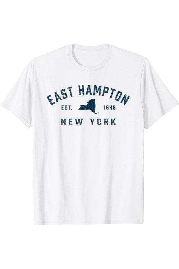 East Hampton New York Preppy Souvenir T Shirt All Size S-5XL