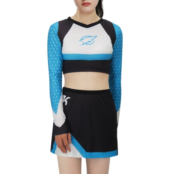 East Highland Blackhawks Cheerleader Costume - Womens Small