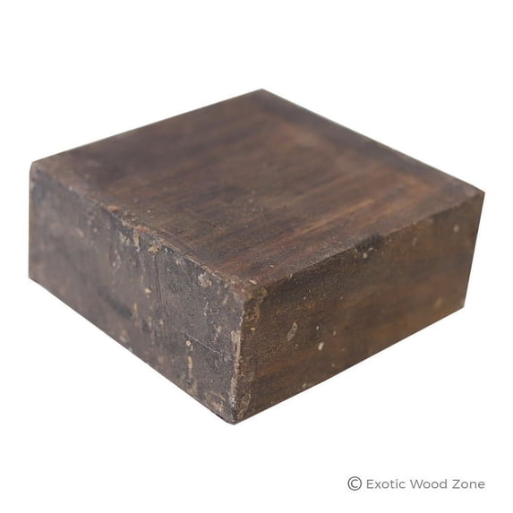 East Indian Rosewood Exotic Hardwood Bowl Turning Wood Blank - 4" x 4" x 2" (1 Piece) - Elevate your Woodworking Projects with Expertly Designed Wood Bowl Blanks for Turning