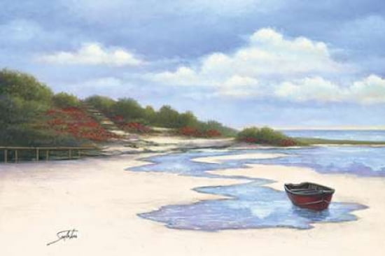 East Island Beach Canvas Art - Sambataro (24 x 36)