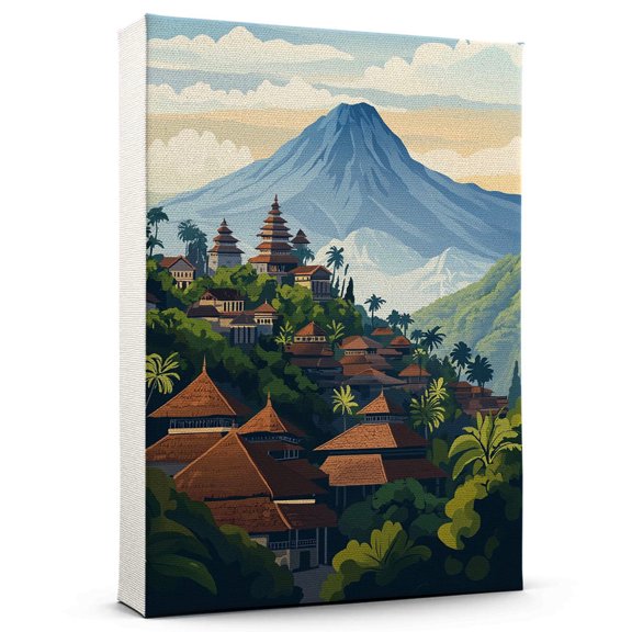 East Java Travel Canvas, Indonesia Canvas Print,East Java Canvas Wall Art,Indonesia Travel Wall Art, Travel Print, Travel Gift -103AZ415