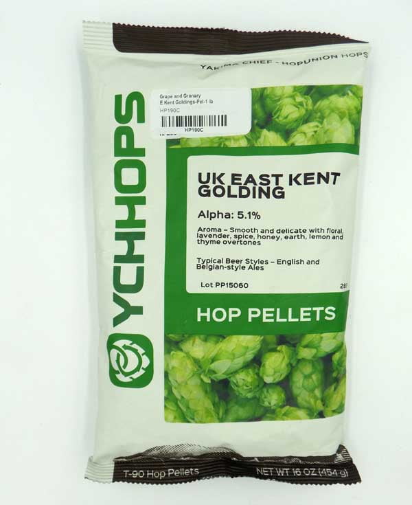 East Kent Golding Hop Pellets 1 lb bag
