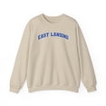 thumbnail image 1 of East Lansing Sweatshirt Gifts Crew Neck Shirt Long Sleeve Unisex, 1 of 7