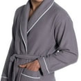 thumbnail image 1 of East'N Blue Waffle Terry Turkish Cotton Unisex Bathrobe - Anthracite - MD (Pack of 1), 1 of 4