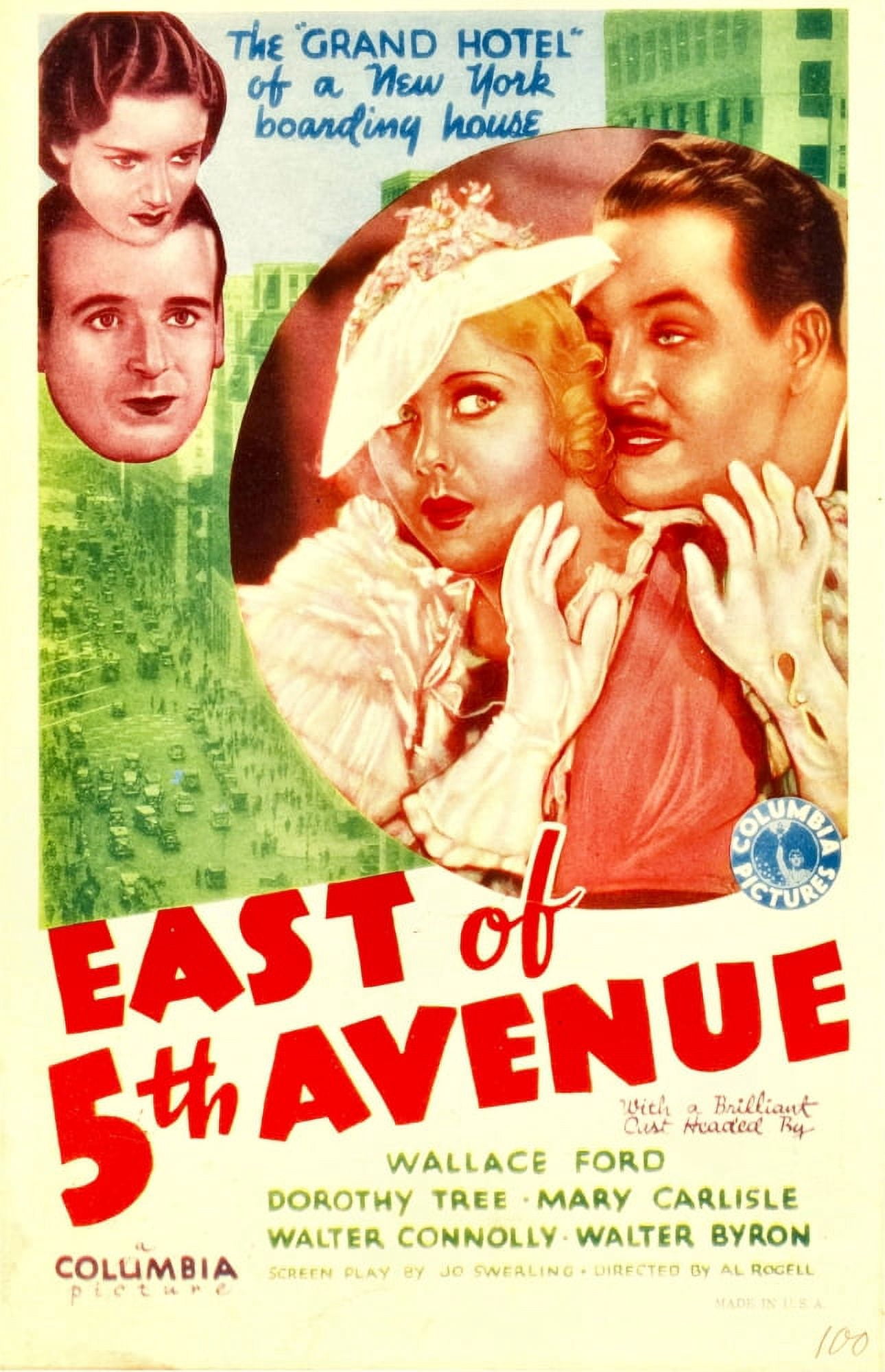 East Of 5Th Avenue Canvas Art - (24 x 36)