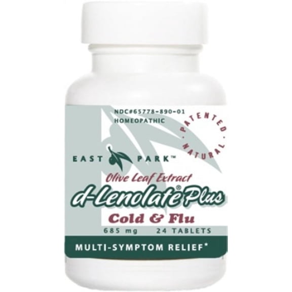 East Park Research - D-Lenolate Plus Cold & Flu - 24 Tablets