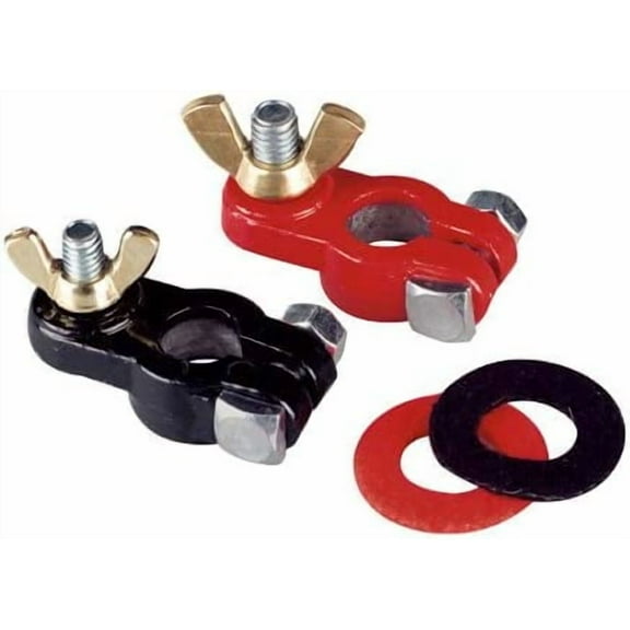 East Penn 00148 Deka Clamp Style Wing Nut Battery Terminals
