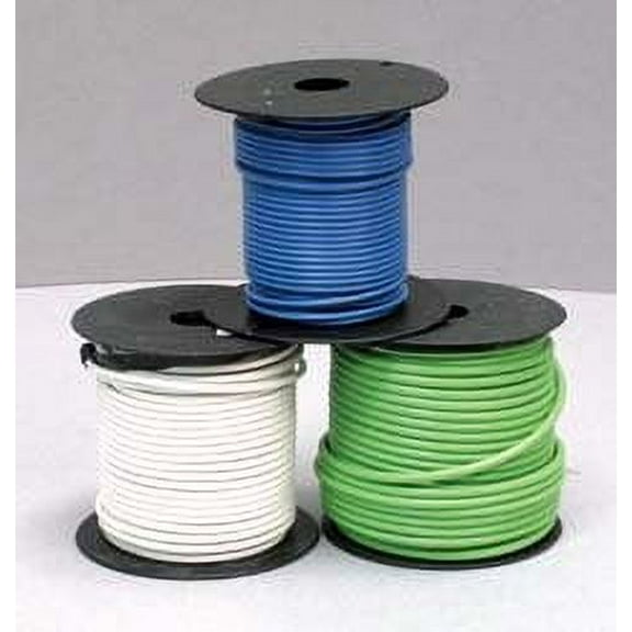East Penn 2551 White 8 Gauge x 100' Wire