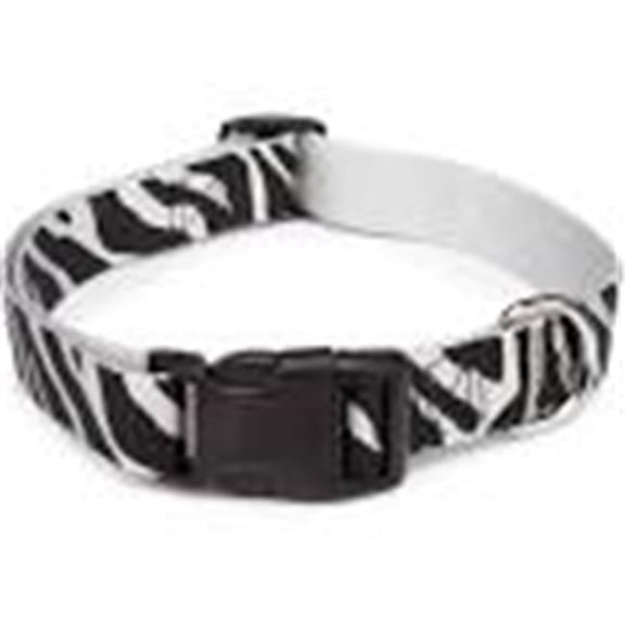 East Side Collection Cheetah-Print Nylon Dog Collar, 1016 Inch