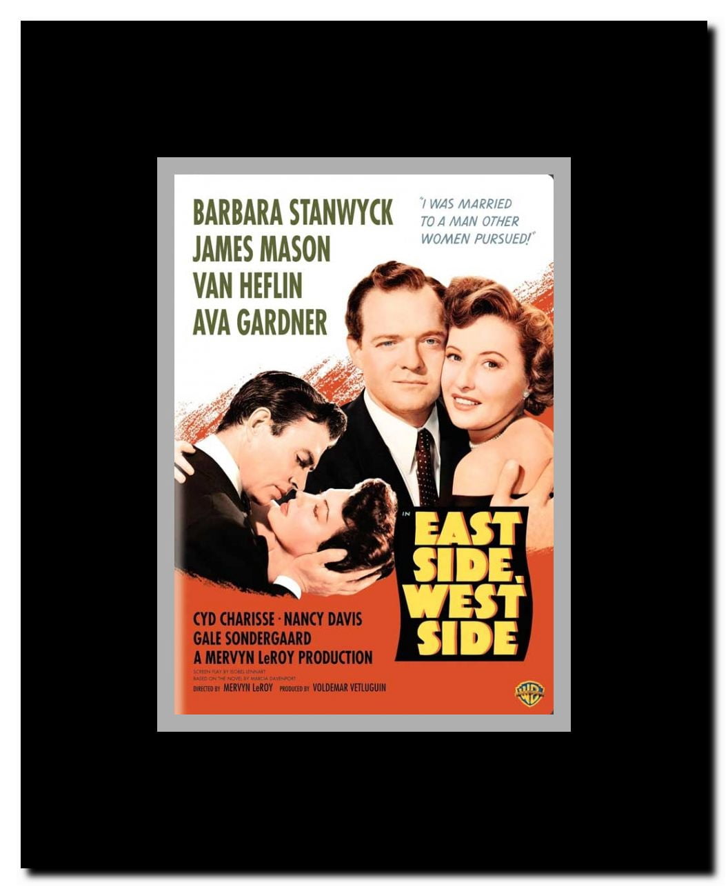 East Side West Side Framed Movie Poster