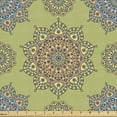 thumbnail image 1 of Ambesonne East Fabric by the Yard Upholstery, Mandala Medallion Pattern, 5 Yards, Multicolor, 1 of 5
